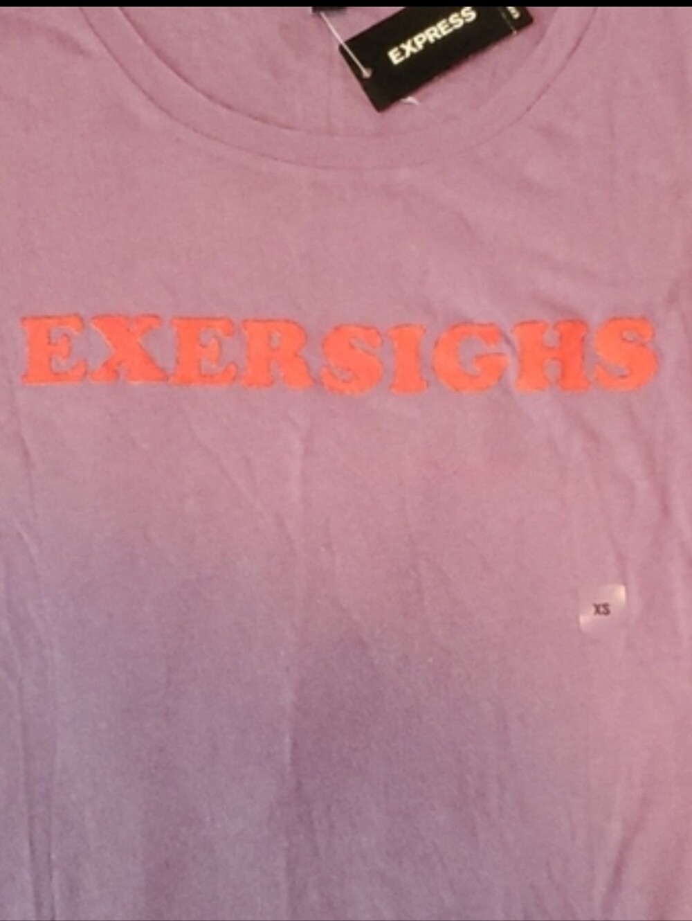 EXERSIGHS Purple & Orange Graphic Tank Top